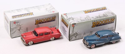 Lot 1634 - Brooklin Models Ltd, 1/43rd scale white metal...