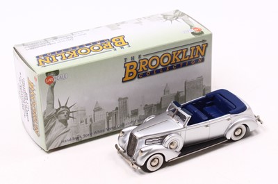 Lot 1623 - Brooklin Models Ltd, 1/43rd scale white metal...