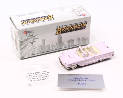 Lot 1625 - Brooklin Models Ltd, 1/43rd scale white metal...