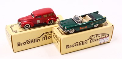 Lot 1630 - Brooklin Models Ltd, 1/43rd scale white metal...