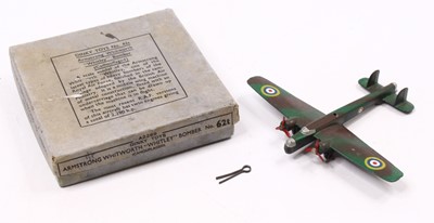 Lot 1407 - Dinky Toys No. 62T Armstrong Whitworth Whitley...