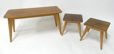 Lot 375 - A 1970s plywood, walnut veneered and beech...