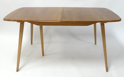 Lot 387 - An Ercol blond  elm 'Grand Plank' Windsor...