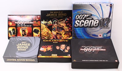 Lot 1543 - Collection of James Bond related Board Games,...