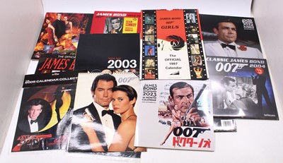 Lot 1512 - Collection of James Bond 007 Calendars to...