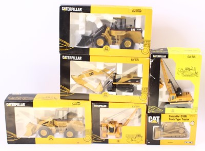 Lot 825 - Joal/Ertl group of 6 1/50 boxed Caterpillar...