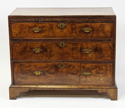 Lot 2496 - A mid-18th century walnut and burr walnut...