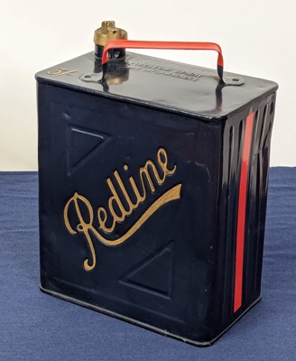 Lot 4025 - A Redline 2-gallon petrol can by Valor, dated...