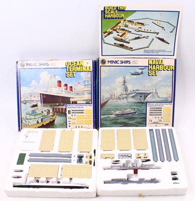 Lot 2091 - Tri-ang 1/1200 scale group of 2 boxed sets to...