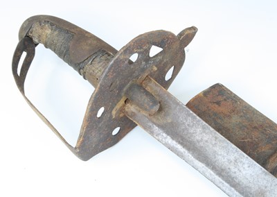 Lot 3154 - A British 1796 pattern Heavy Cavalry sword ,...