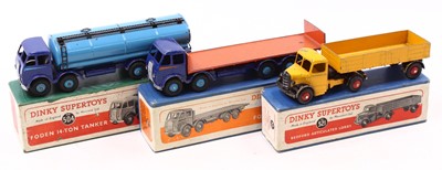 Lot 1465 - Dinky toys group of 3 boxed playworn models to...