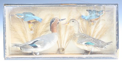 Lot 3644 - An early 20th century taxidermy group, to...