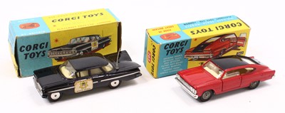 Lot 1224 - Corgi toys boxed group of 2 diecast models to...