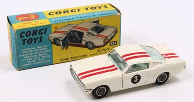 Lot 1182 - Corgi Toys No. 325 Ford Mustang Fastback 2+2...