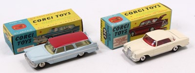 Lot 1227 - Corgi toys group of 2 boxed models to include;...