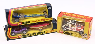 Lot 1230 - Corgi toys group of 3 boxed models to include;...