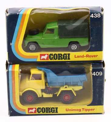 Lot 1229 - Corgi toys group of 2 boxed models to include;...