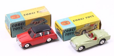 Lot 1223 - A Corgi Toys group of 2 boxed models to...