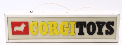 Lot 1258 - A vintage Corgi Toys illuminating shop sign...