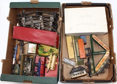 Lot 380 - Collection of various 0 gauge vintage trains...