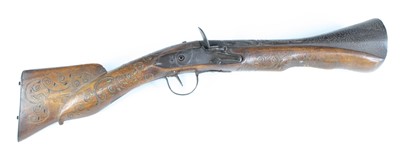 Lot 3168 - A 19th century Eastern blunderbuss, having a...