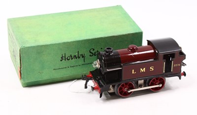 Lot 186 - 1932-6 Hornby EM320, 20v AC, 0-4-0 tank loco,...