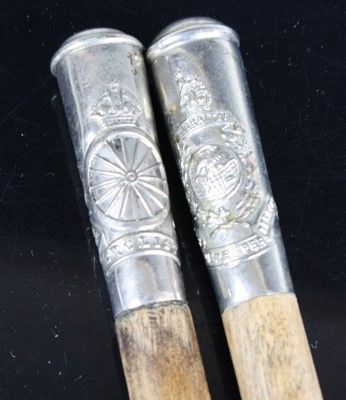 Lot 3144 - A swagger stick, having a beech shaft and...