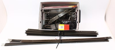 Lot 671 - Collection of Hornby & Peco track. Most...