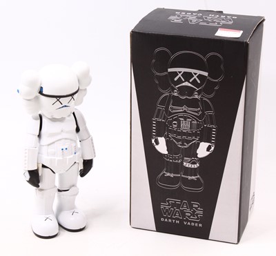 Lot 1864 - Star Wars Kaws vinyl hand painted Storm...