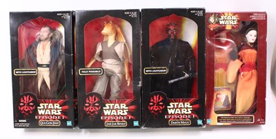 Lot 1874 - Star Wars Hasbro group of 4 1/4 scale Star...