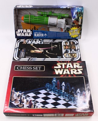 Lot 1888 - Star Wars group of 3 novelty related boxed...