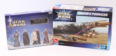 Lot 1890 - ERTL Star Wars Episode 1 plastic Kit Model of...