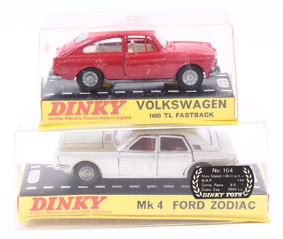 Lot 1536 - Dinky Toys plastic cased diecast group, 2...