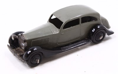 Lot 1385 - Dinky Toys, 30B, Rolls Royce, grey body ith...