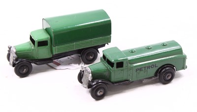 Lot 1281 - Dinky Toys group to include 25B Covered Wagon...