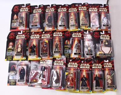 Lot 1902 - Star Wars Hasbro group of 22 sealed Episode 1...