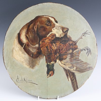 Lot 3554 - Charles Green, 19th / 20th century, gun dog...