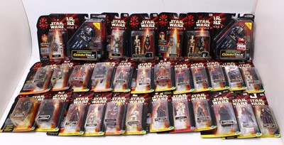 Lot 1906 - Star Wars Hasbro group of 31 sealed Episode 1...