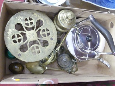 Lot 68 - Mixed metal wares to include a Christopher...