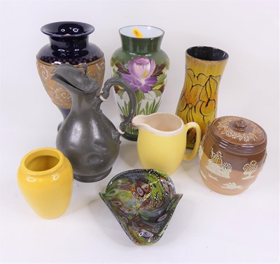 Lot 83 - A collection of glassware and ceramics to...