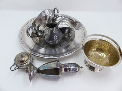 Lot 201 - A collection of silver plated wares to include...