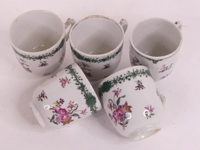 Lot 165 - A set of four 18th century Chinese porcelain...