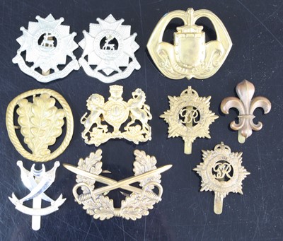 Lot 3254 - A collection of cap badges to include...