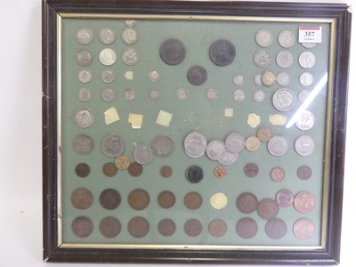 Lot 357 - A collection of 18th century and later coinage,...