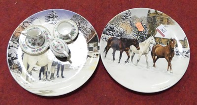 Lot 180 - A Spode limited edition Christmas Day plate,...