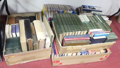 Lot 573 - Six boxes of books, mainly relating to...