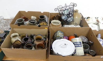 Lot 556 - Four boxes of miscellaneous items, to include...