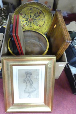 Lot 526 - Miscellaneous items to include a cast iron...