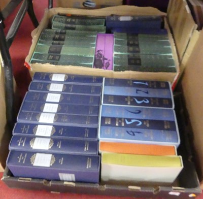 Lot 529 - Two boxes of Folio Society books, to include...