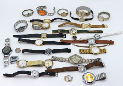 Lot 412 - A collection of wristwatches, to include...